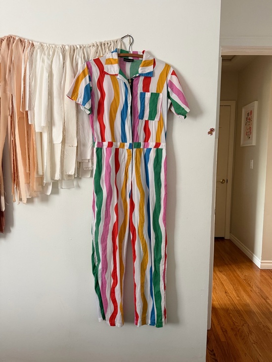 Nooworks Pants - Nooworks Salvation Stripe Rainbow Coveralls
